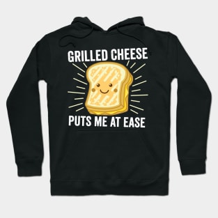 Grilled Cheese Cheesey Comfort Food Sandwich Dark Hoodie